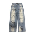 Mixed Emotions Blue “Canvas” Denim