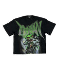 Mixed Emotions Goblin Rhinestone Tee Black