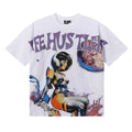 Life Hustlers Astronaut Space Graphic Tee - White