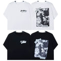Off-White Vintage Portrait Art Graphic Short Sleeve T-Shirt
