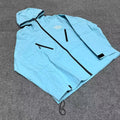 Mertra Technical Zip Windbreaker Jacket - Light Blue