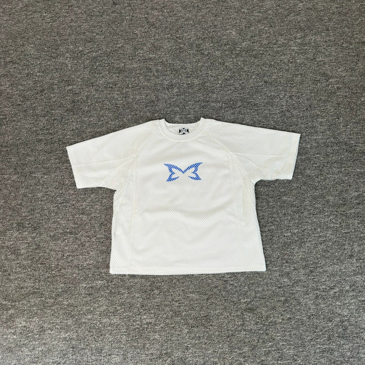 Mertra Embroidered Butterfly Tee - White