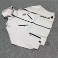 Mertra Technical Zip Windbreaker Jacket - Light Grey