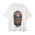 IH NOM UH NIT Runway Division Mask Graphic Tee - Off-White