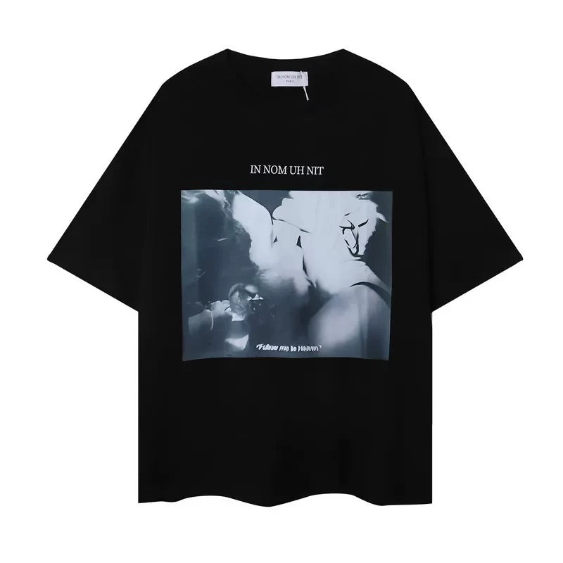 IH NOM UH NIT Cinematic Photo Graphic Tee - Black