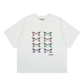 Mertra Butterflies Graphic Tee - White
