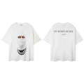 IH NOM UH NIT Textured Mask Pearl Tee - Off-White