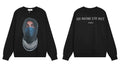 IH NOM UH NIT Masked Figure Cuban Link Sweatshirt - Black