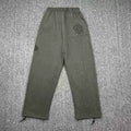 Mertra Straight-Leg Sweatpants - Olive Grey