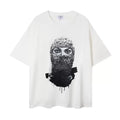IH NOM UH NIT Paint Drip Mask Tee - White