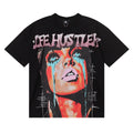 Life Hustlers Crying Woman Graphic Tee - Black