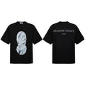 IH NOM UH NIT Marble Mask Graphic Tee - Black